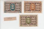 Deutschland/Polen Lötzen-Masuren 10,25,50 Pfennig-Scheine Deutschland/Polen Lötzen-Masuren, 10,25,50 Pfennig-Scheine, 1920 -
