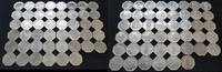 Nürnberg-Fürth 20 Pfennig Lot Straßenbahngeld 46 Stück -