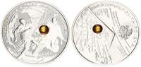 Polen 10 Zloty Fußball WM mit Bernstein Ball -