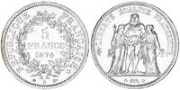 Frankreich 5 Francs Herkulesgruppe -