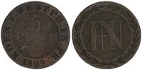Westfalen - Hieronymus Napoleon 5 Cent -