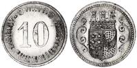Stadt Ohligs 10 Pfennig Fehlprägung, Doppelprägung der Wertseite (Schrift) -