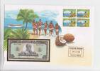Haiti 1 Gourde-Banknote in Numisbrief Haiti, 1 Gourde-Banknote in Numisbrief -