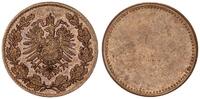 Kaiserreich 50 Pfennig einseitige Probe in Messing -