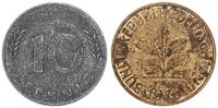 BRD 10 Pfennig Fehlprägung: Wertseite Eisen, ohne Plattierung -