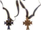 3. Reich Orden Mutterkreuz in Bronze mit Band ** -