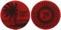 Keeling Cocos Islands 2 Rupien rot -