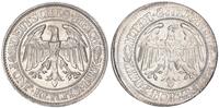 Deutschland / Weimar 5 Reichsmark Fehlprägung: Eichbaum , Vorderseite= incuse Rückseite -