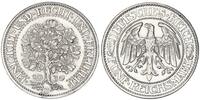 Weimarer Republik - Deutschland 5 Mark Eichbaum -