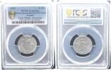 Poland - Drittes Reich - Getto Litzmannstadt 5 Mark Aluminium mit Echtheitszertifikat -