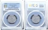Poland - Drittes Reich - Getto Litzmannstadt 5 Mark Aluminium mit Echtheitszertifikat -