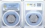 Poland - Drittes Reich - Getto Litzmannstadt 5 Mark Aluminium mit Echtheitszertifikat -