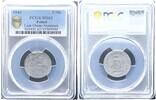 Poland - Drittes Reich - Getto Litzmannstadt 5 Mark Aluminium mit Echtheitszertifikat -