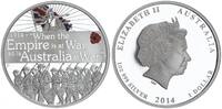 Australien 1 Dollar The ANZAC Spirit 100th Anniversary Coin Series -