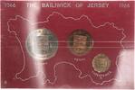 Münzen Set The Bailiwick Of Jersey -
