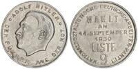 3. Reich Medaille Adolf Hitler wählt Liste 9 -