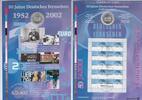 BRD Numisblatt 10 Euro Fernsehen Münze und Briefmarken. -