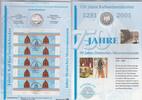 BRD 10 DM Numisblatt Katharinenkloster / Meeresmuseum Münze und Briefmarken -