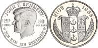 Niue 50 Dollars John F. Kennedy Ich bin ein Berliner -