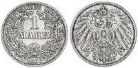 Deutschland / Kaiserreich 1 Mark Kursmünze J.17 -