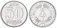 DDR 50 Pfennig Aluminium, J.1512 -