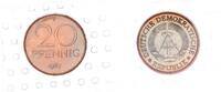 Deutschland / DDR 20 Pfennig J.1511 -