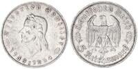 Drittes Reich 5 Mark Friedrich Schiller -