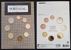 Portugal Offizieller FDC Kursmünzensatz Offizieller Euro FDC Kursmünzensatz -