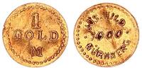 Nürnberg Stadt 1 Goldmark Goldschmied Josef Wild RR ! -