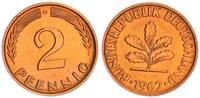 BRD 2 Pfennig Aus Originalrolle -