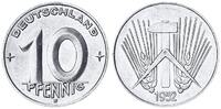Deutschland / DDR 10 Pfennig seltenes Jahr -