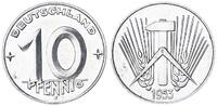 Deutschland / DDR 10 Pfennig J.1507 -