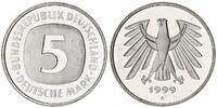 Deutschland / Bundesrepublik 5 Mark 5 DM Kursmünze 1999 A TOP-Erhaltung ! Seltenes Jahr. prägefrisch-stempelglanz -