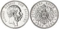 Deutschland / Kaiserreich / Sachsen 5 Mark Albert -