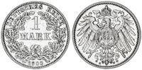 Deutsches Kaiserreich 1 Mark J.17 -