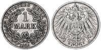Deutsches Kaiserreich 1 Mark J.17 -