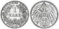 Deutsches Kaiserreich 1 Mark J.17 -