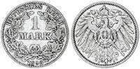 Deutsches Kaiserreich 1 Mark J.17 -