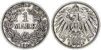 Deutsches Kaiserreich 1 Mark J.17 -