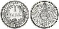 Deutsches Kaiserreich 1 Mark J.17 -
