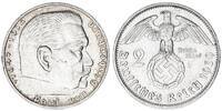 3. Reich 2 Mark Paul von Hindenburg J.366 -