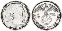 3. Reich 2 Mark Paul von Hindenburg J.366 -