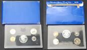 USA 1C, 5C, 10C, 25C, 50C United States Proof Set Small Date -