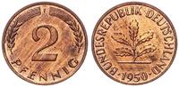 BRD 2 Pfennig Kursmünze J.381 -