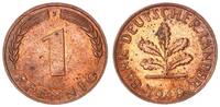 1 Pfennig 1949 J Deutschland - BRD Bank deutscher Länder prägefrisch,kl.Flecken