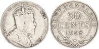 Kanada/Neufundland 50 Cent Edward VII. -