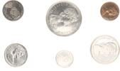 Kanada KMS 1 Cent - 1 Dollar -