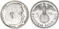 Drittes Reich 5 Mark Hindenburg J.367 -