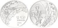 Ukraine 10 Hryvnias Olympische Winterspiele in Salt Lake City Eishockey -