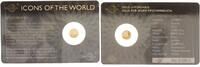 Ruanda 10 FRW Gold Icons of the World Kookaburra -